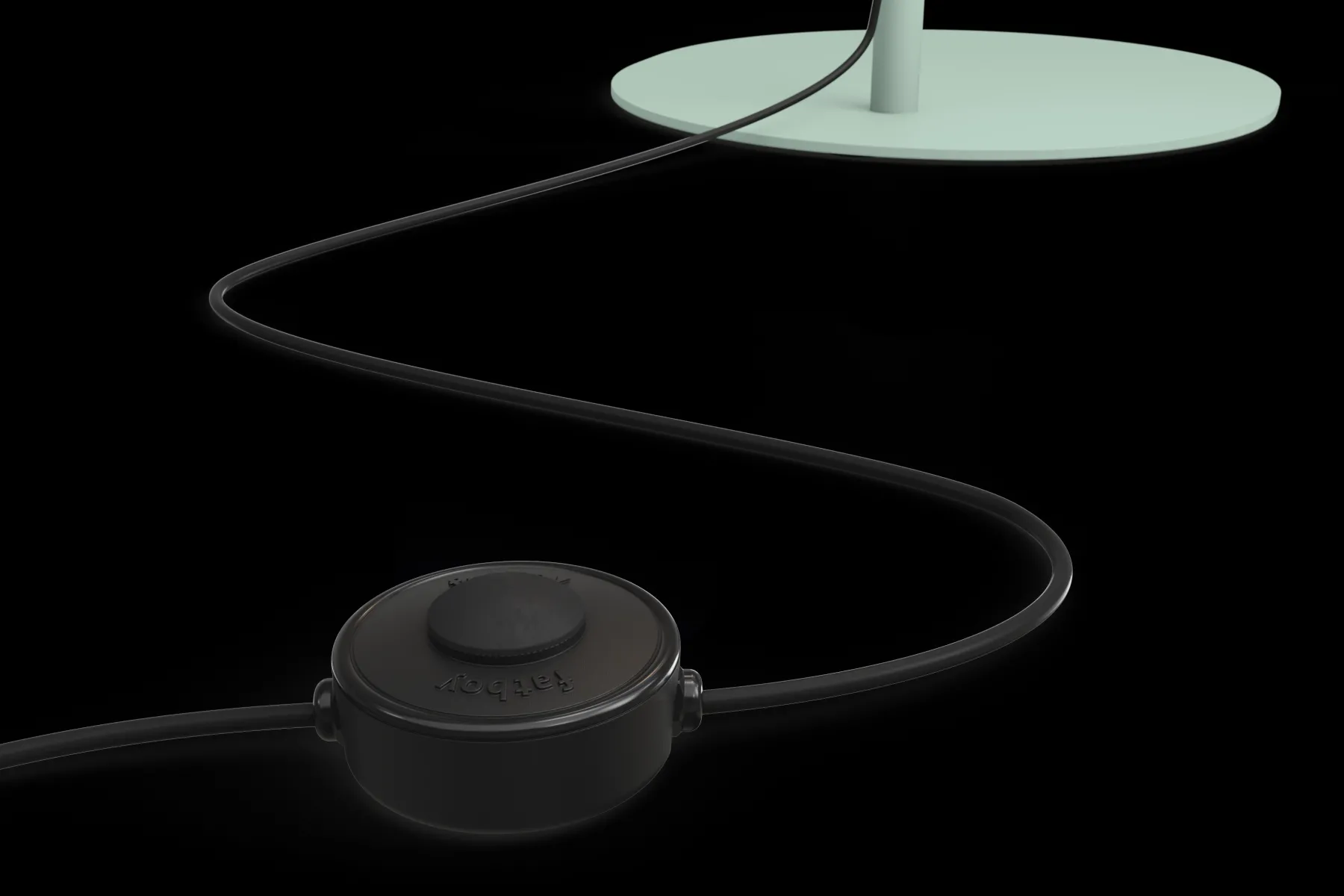 Fatboy Archigrande Lampe sur pied d’extérieur, vert, 180x84x233 cm