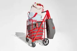 Fatboy Baggy-Bag Sac en coton, gris, 61x55 cm