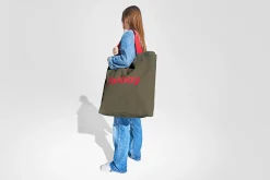 Fatboy Baggy-Bag Sac en coton, vert, 61x55 cm