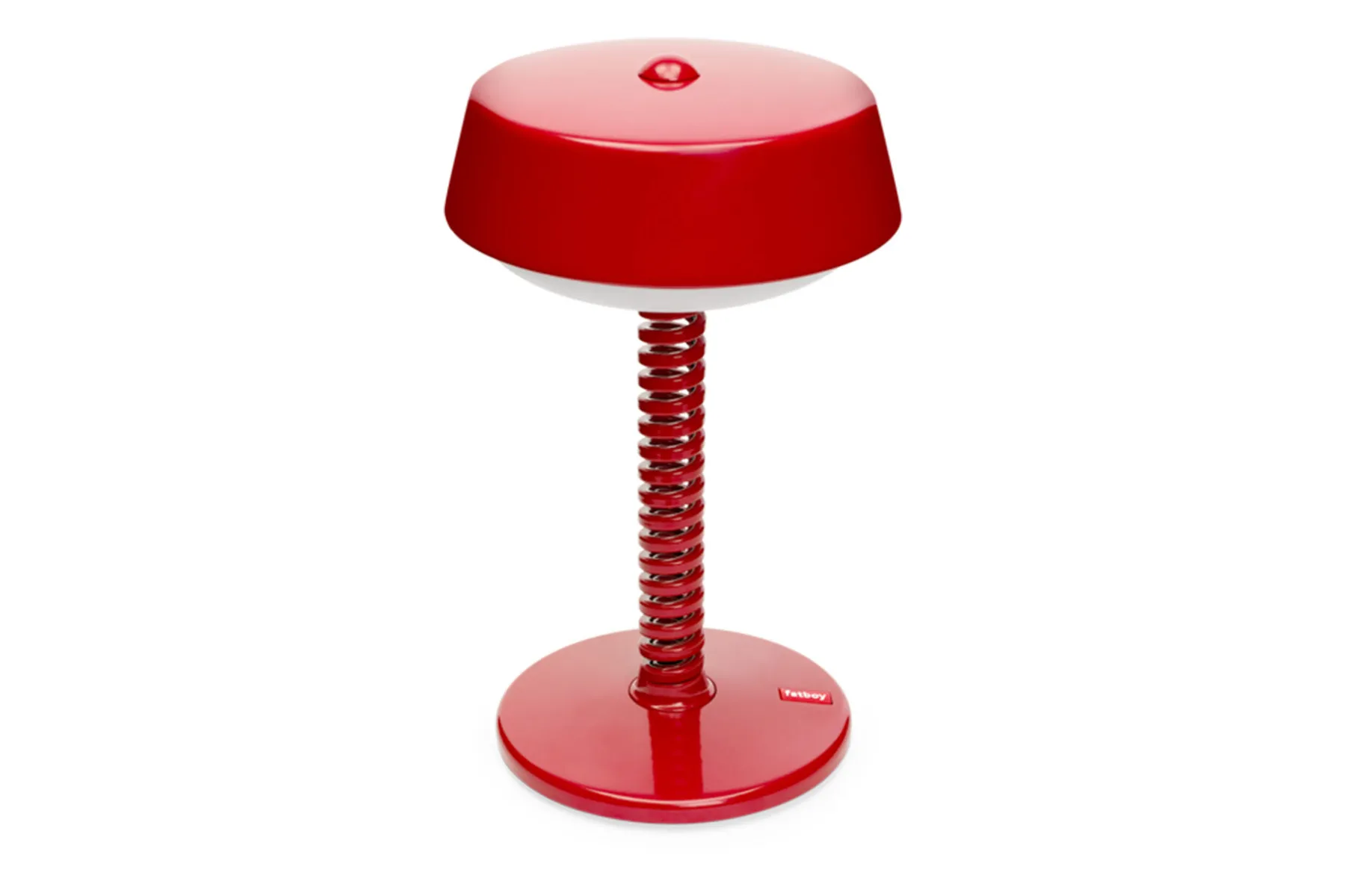 Fatboy Bellboy Lampe de table sans fil, rouge, 18x18x30 cm