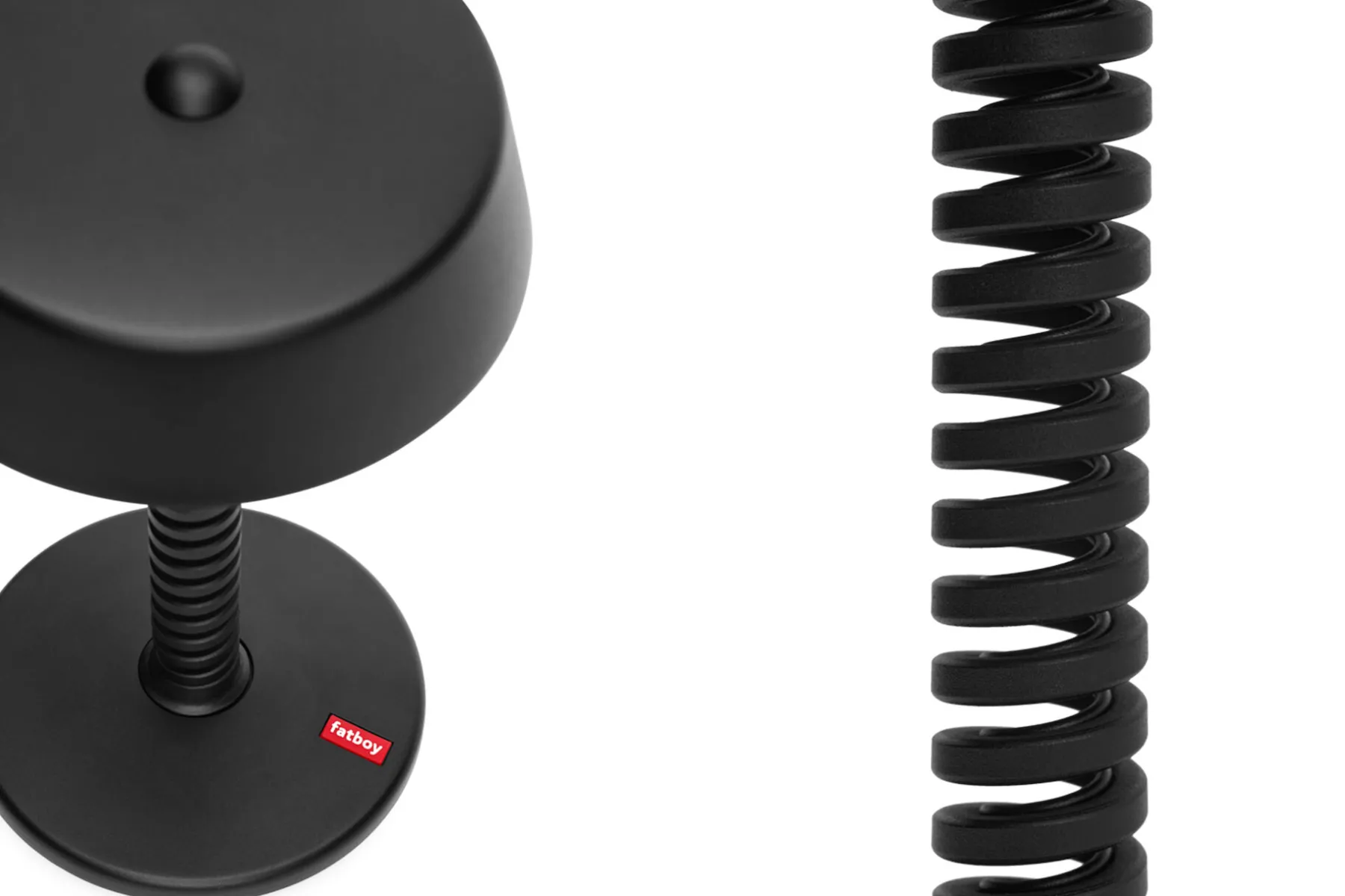 Fatboy Bellboy Lampe de table sans fil, black, 18x18x30 cm