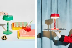 Fatboy Bellboy Lampe de table sans fil, vert, 18x18x30 cm