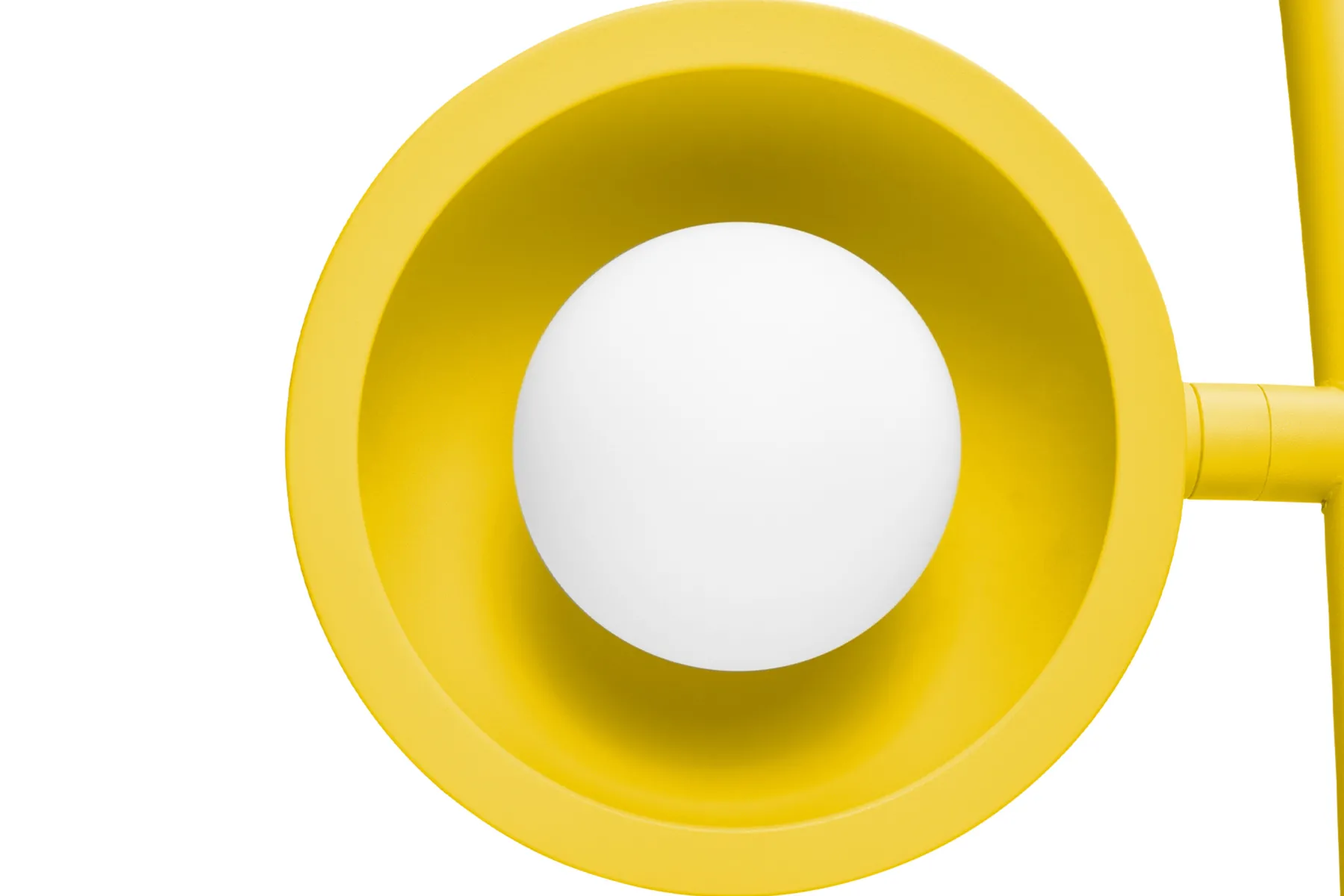 Fatboy Big Lebow Arc lamp, jaune, 186x234 cm