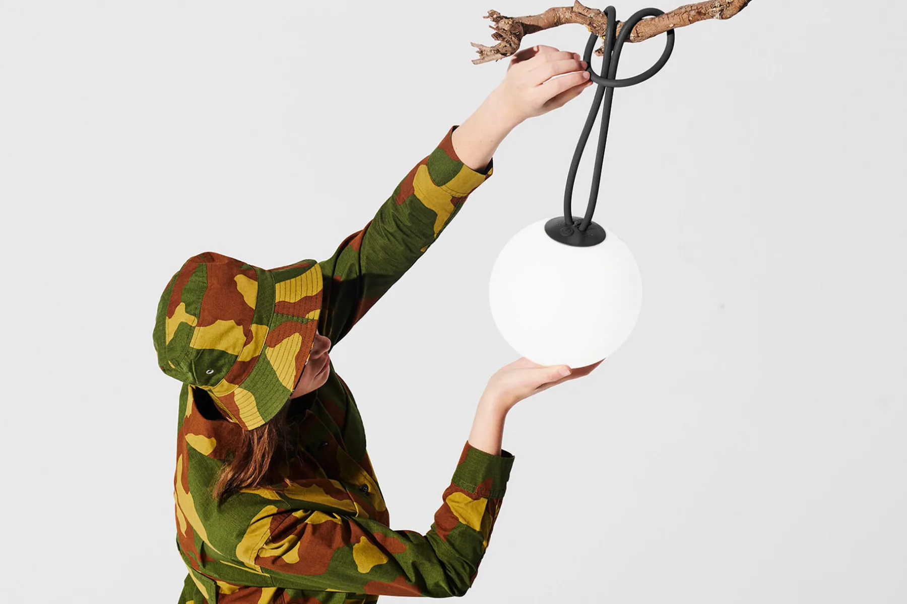 Fatboy Bolleke Lampe rechargeable, black, 20x20x20 cm