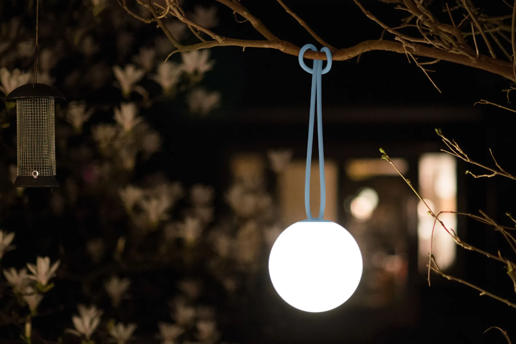 Fatboy Bolleke Lampe rechargeable, bleu, 20x20x20 cm