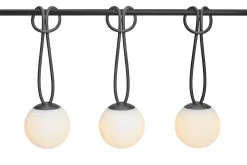 Fatboy Bolleke Mini set (3 pcs) Petites lampes rechargeables, black, 12x12 cm