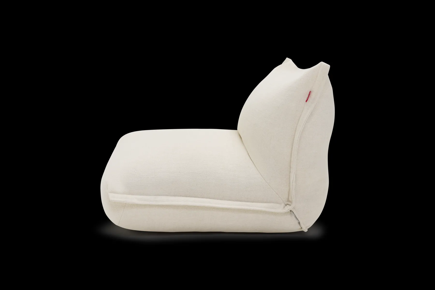 Fatboy BonBaron Slim Boucle Fauteuil lounge, beige, 102x85x75 cm