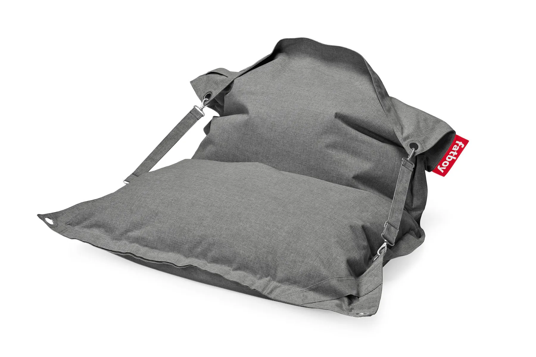 Fatboy Buggle-Up Outdoor Pouf extérieur, gris, 132x185 cm