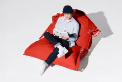 Fatboy Buggle-Up Outdoor Pouf extérieur, rouge, 132x185 cm