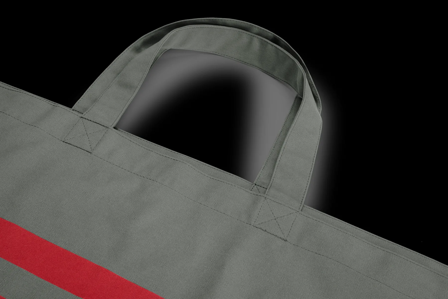 Fatboy Carry-Too-Much-Bag Canvas Grand sac en toile, gris, 70x50 cm