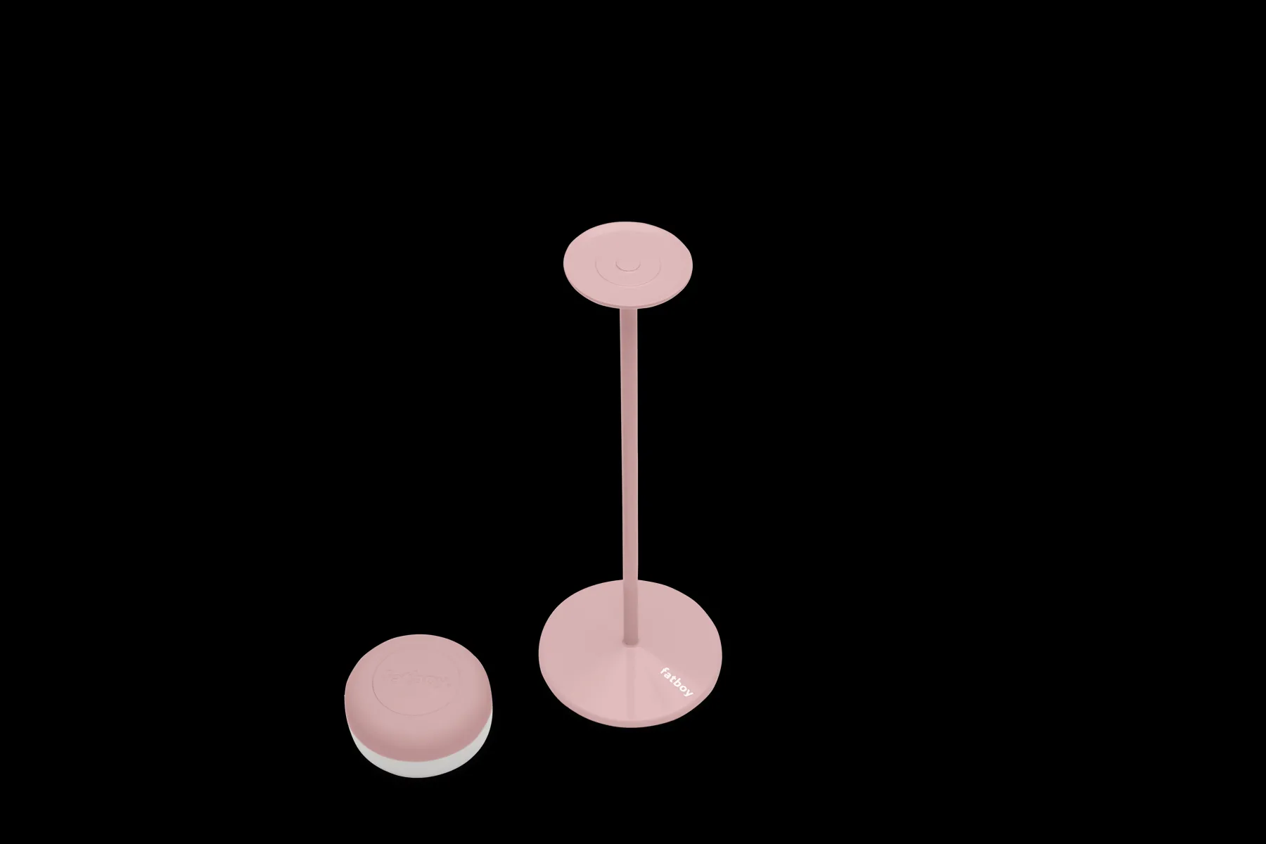 Fatboy Cheerio Lampe de table sans fil, rose, 8x8x25.8 cm