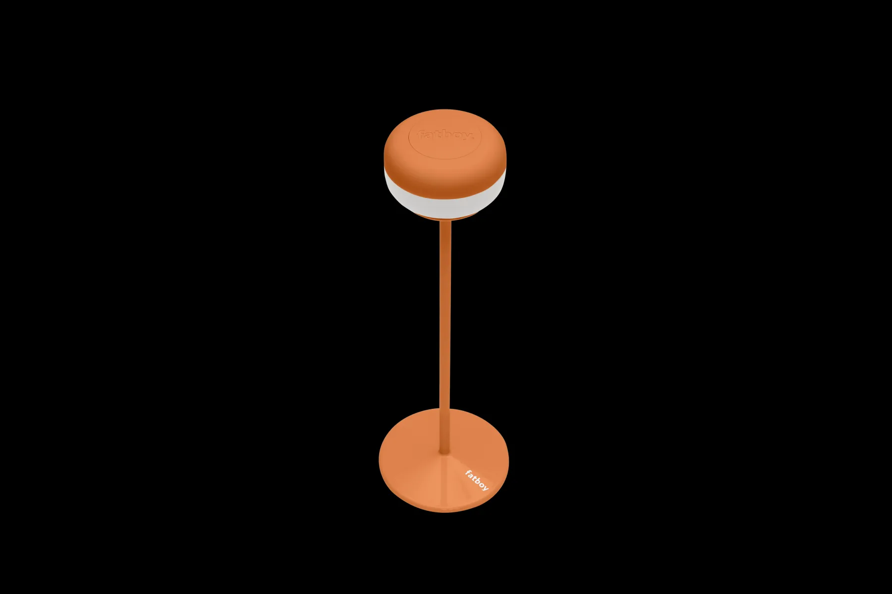 Fatboy Cheerio Lampe de table sans fil, orange, 8x8x25.8 cm