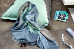 Fatboy Colour Blend Blanket Couverture en laine, bleu, 130x185 cm