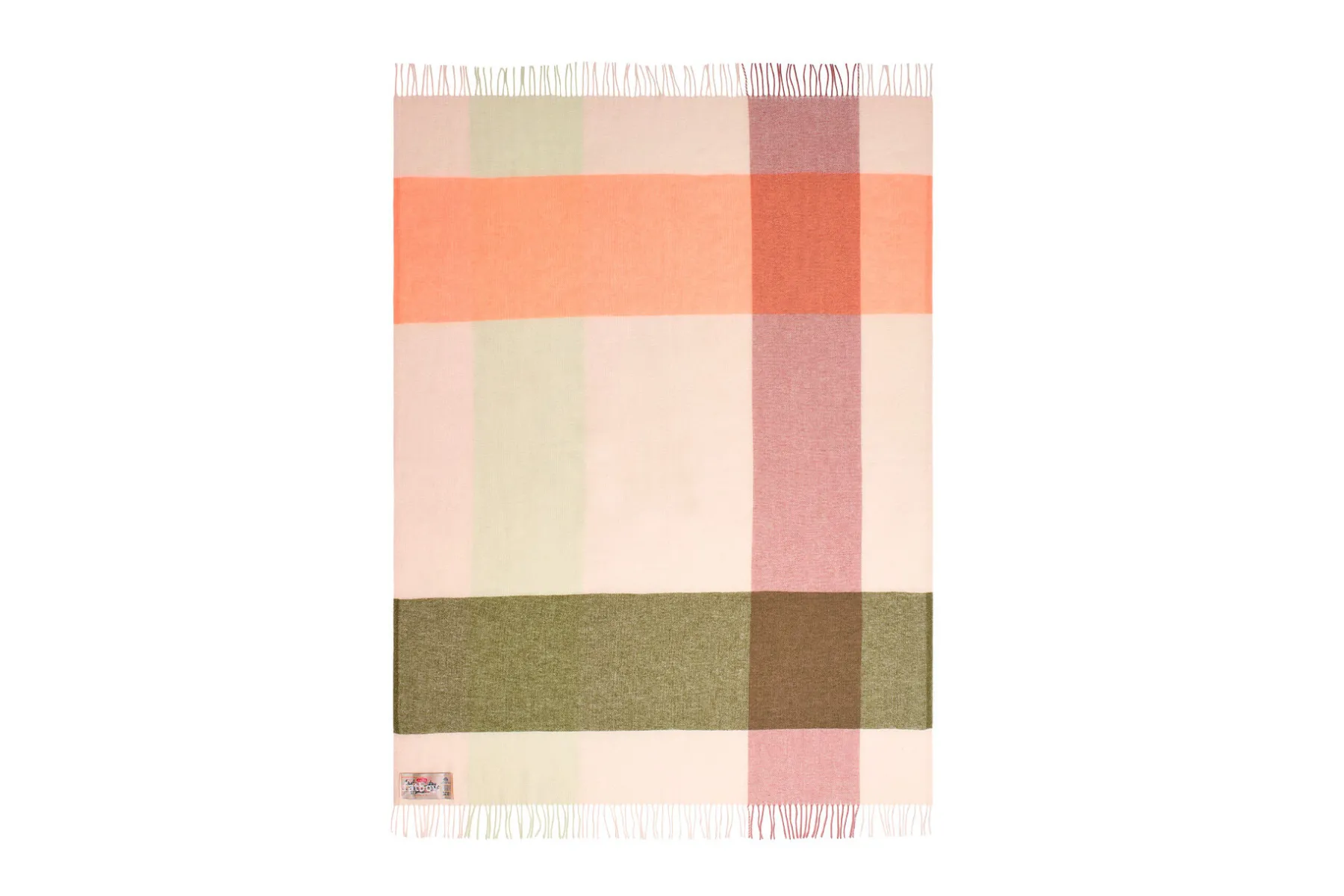 Fatboy Colour Blend Blanket Couverture en laine, orange, 130x185 cm