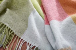Fatboy Colour Blend Blanket Couverture en laine, jaune, 130x185 cm