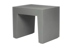 Fatboy Concrete Seat Tabouret d’extérieur, gris, 40x50x43 cm