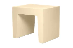 Fatboy Concrete Seat Tabouret d’extérieur, beige, 40x50x43 cm
