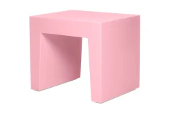 Fatboy Concrete Seat Tabouret d’extérieur, rose, 40x50x43 cm