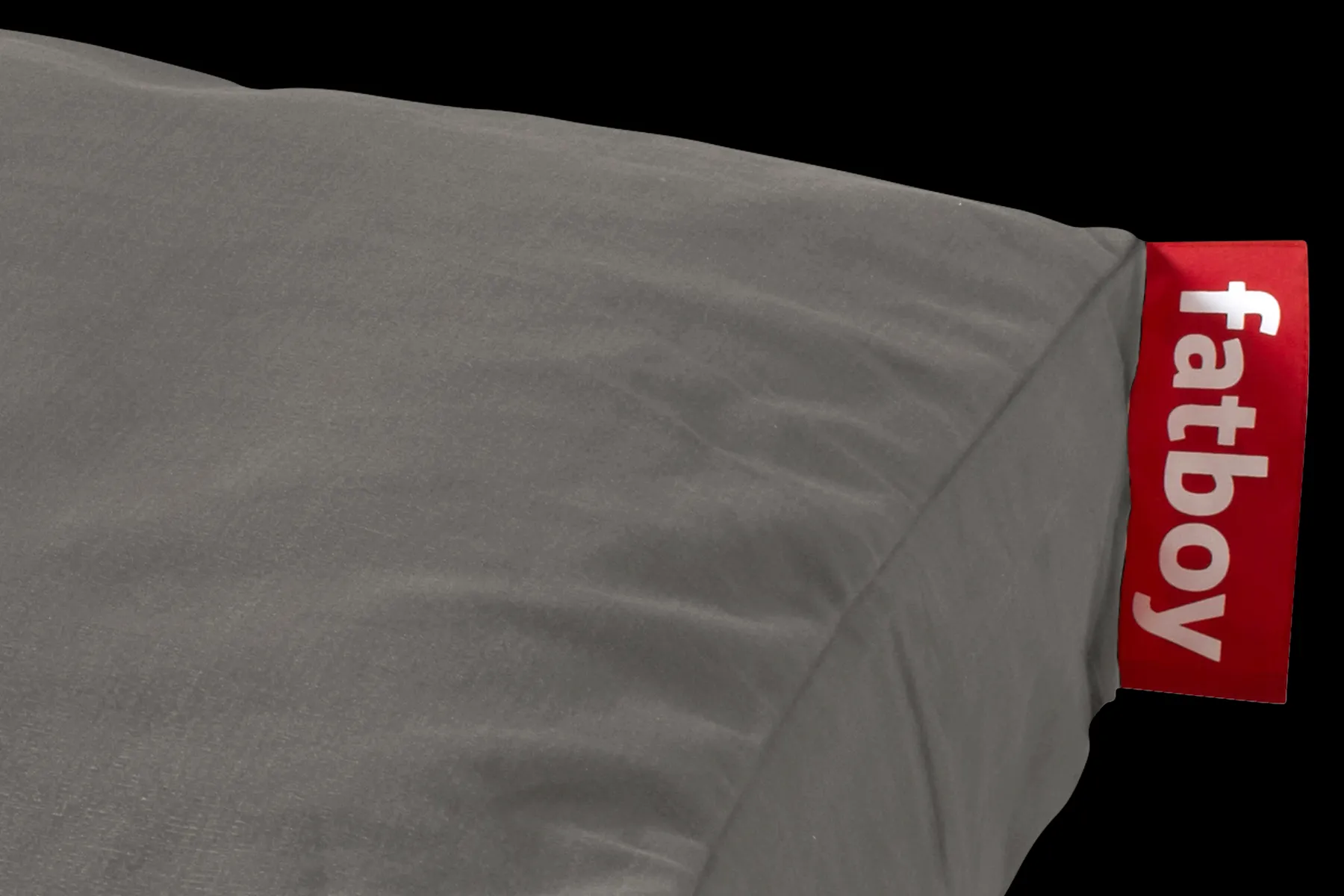 Fatboy Doggielounge L Canvas Grand coussin pour chien, gris, 80x120x15 cm