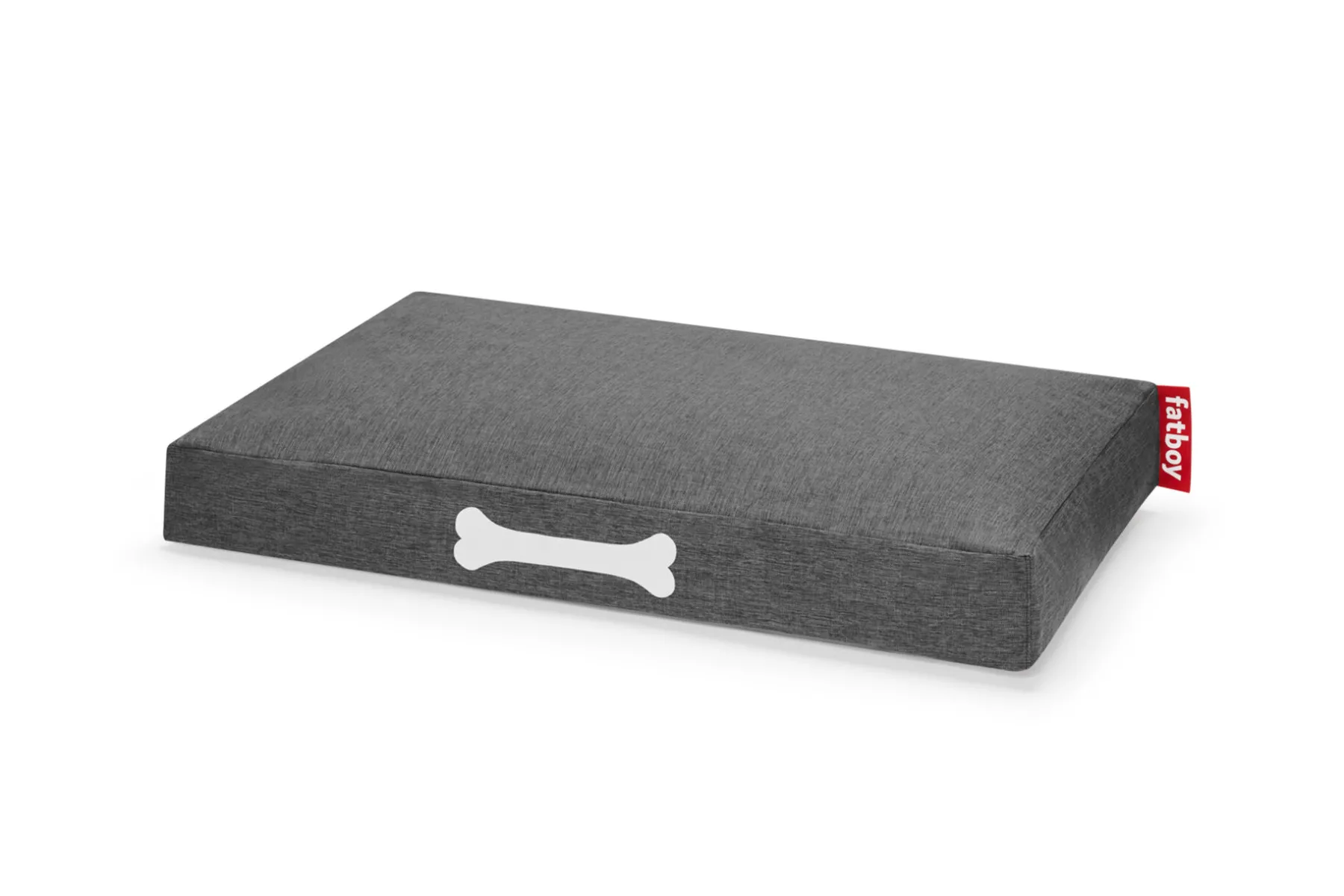 Fatboy Doggielounge Olefin Large Grand coussin pour chien, gris, 120x75x14 cm