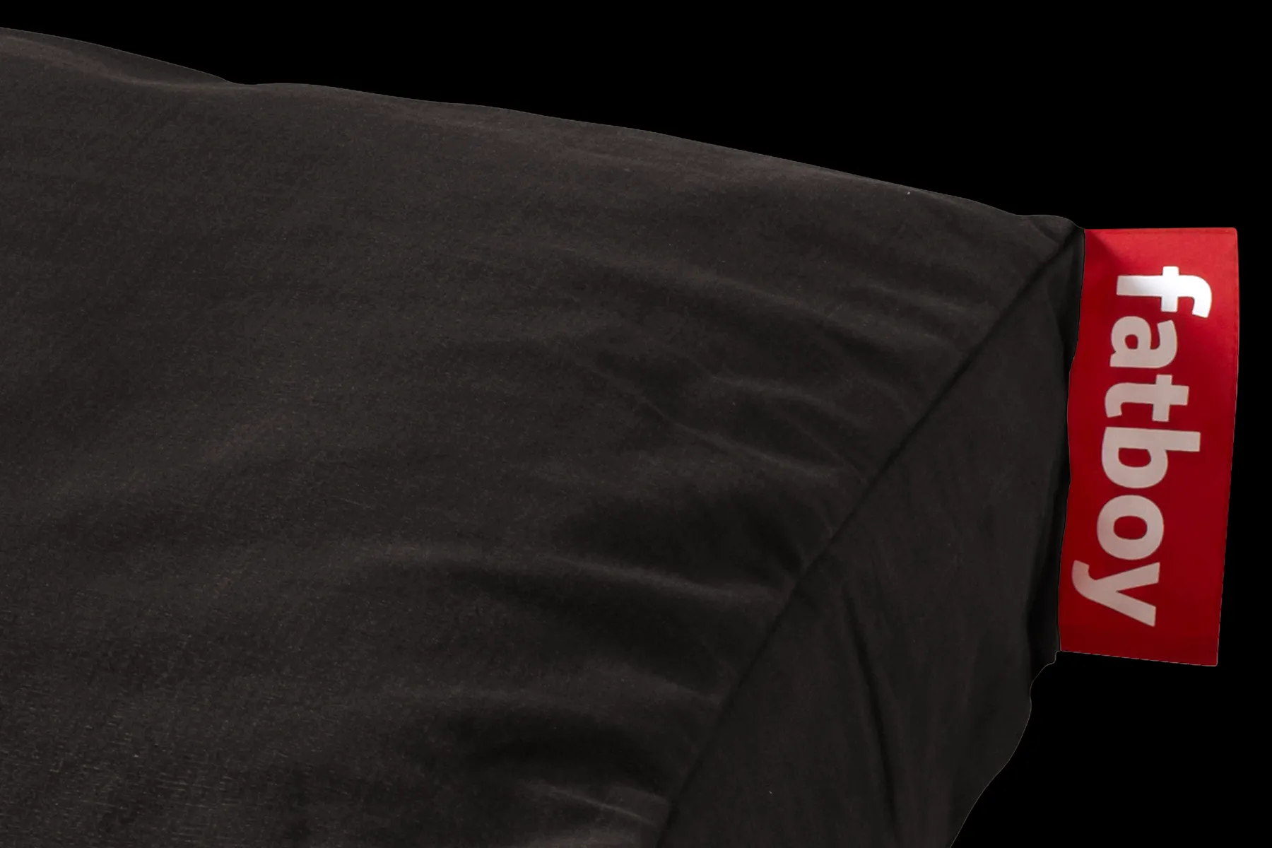 Fatboy Doggielounge S Canvas Petit coussin pour chien, black, 60x80x15 cm