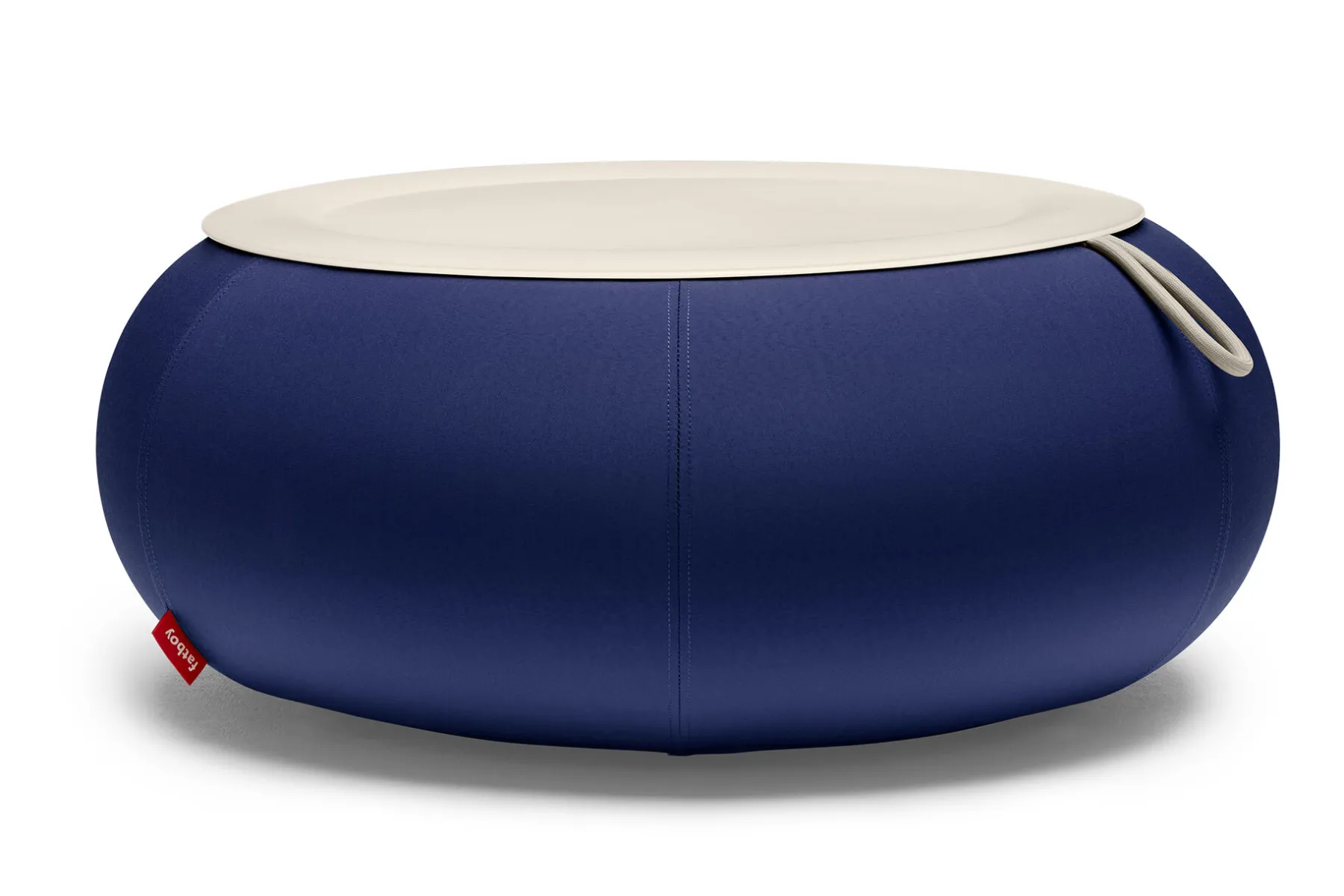 Fatboy Dumpty Outdoor Tables basses d'extérieur, bleu, 78x78x21 cm