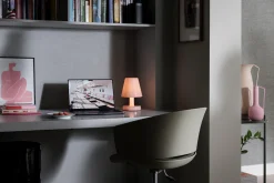 Fatboy Edison The Ambiance Lampe rechargeable, rose, 16.5x16.5x25.3 cm