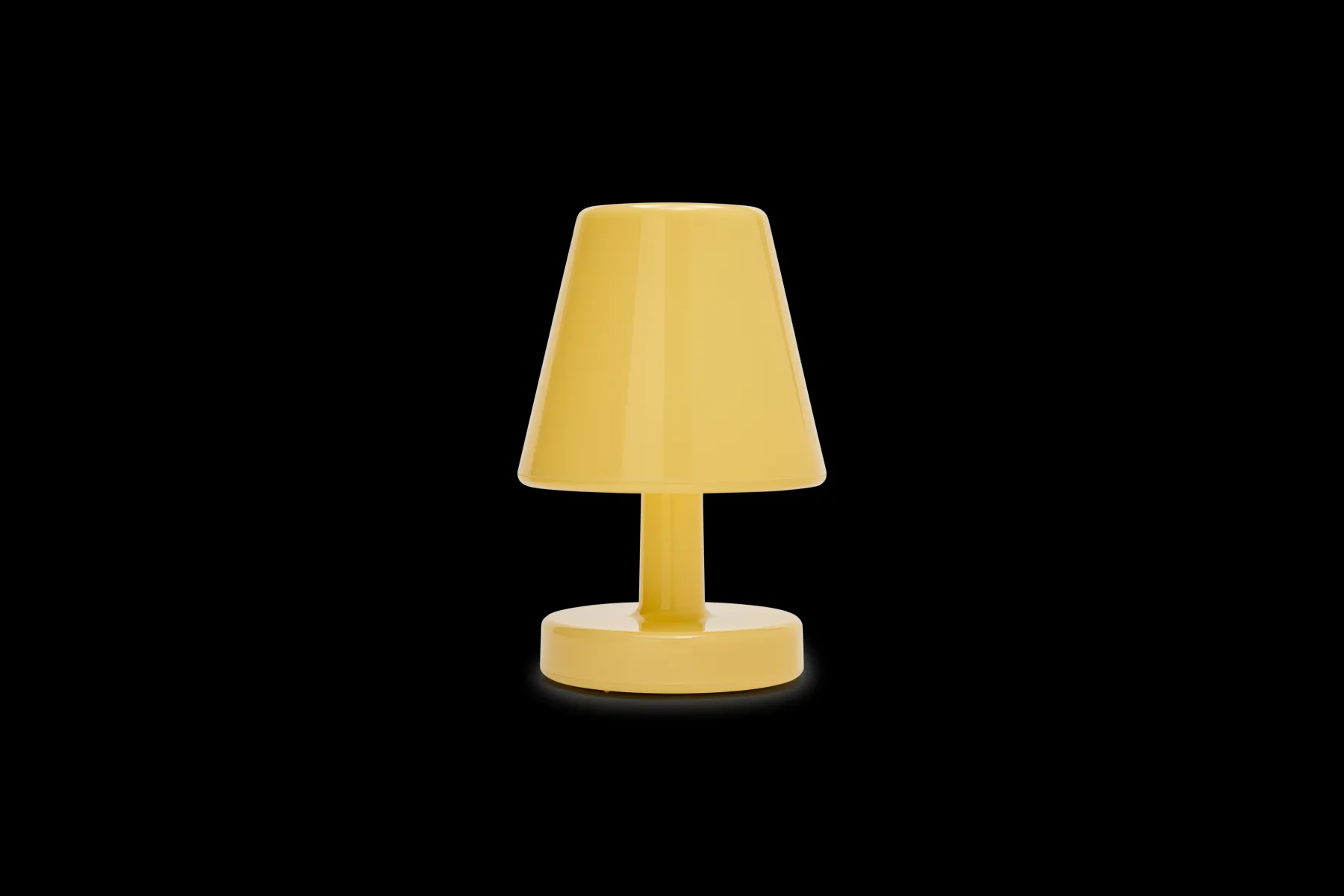Fatboy Edison The Ambiance Lampe rechargeable, jaune, 16.5x16.5x25.3 cm