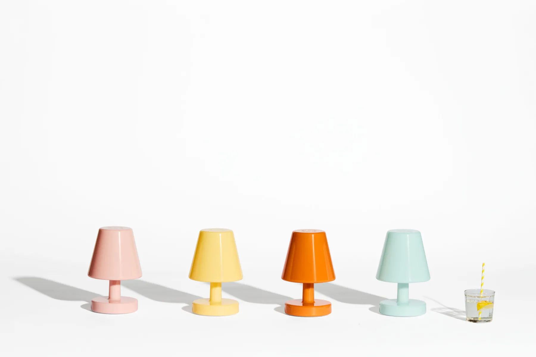 Fatboy Edison The Ambiance Lampe rechargeable, orange, 16.5x16.5x25.3 cm