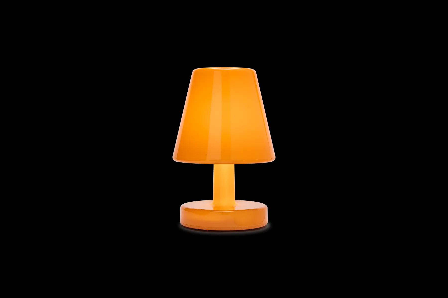 Fatboy Edison The Ambiance Lampe rechargeable, orange, 16.5x16.5x25.3 cm