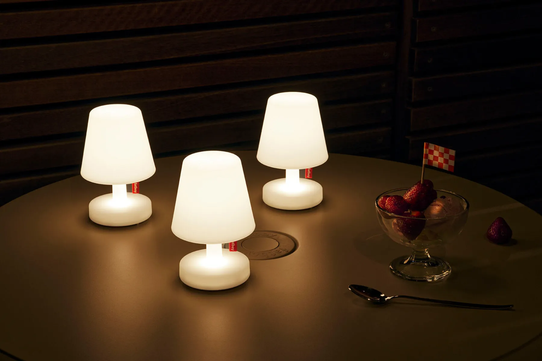Fatboy Edison the Mini Petites lampes de table rechargeables, 9.7x15 cm