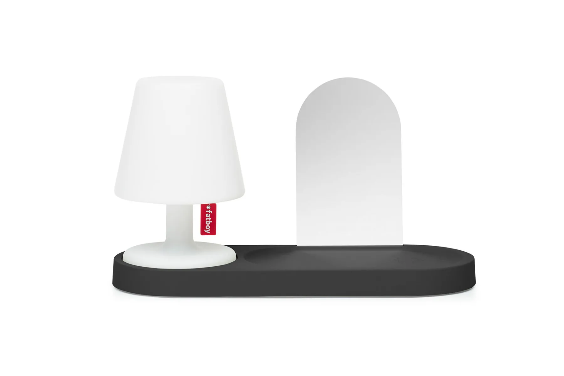 Fatboy Edison the Petit + Residence Étagère murale avec Edison the Petit, black,cm