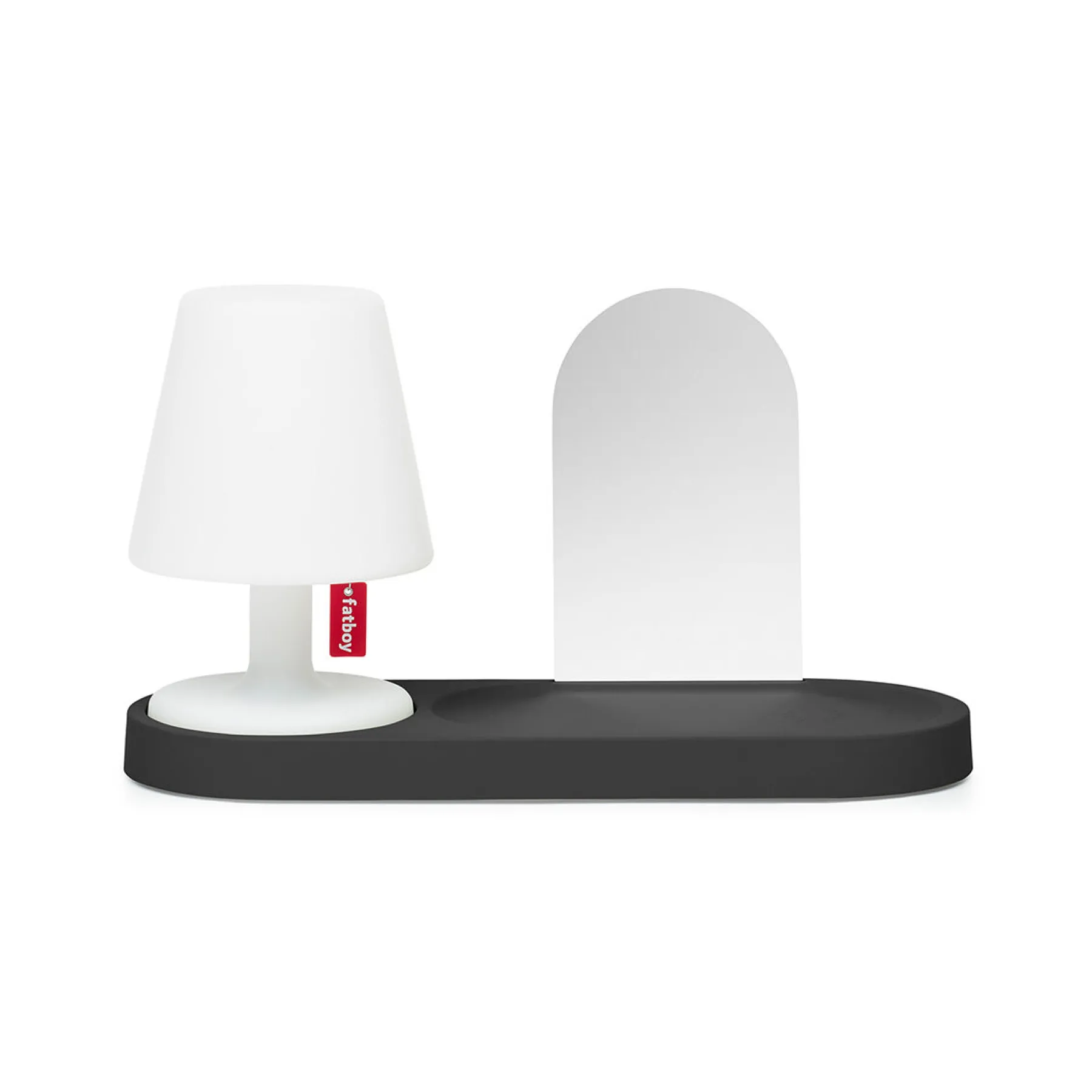 Fatboy Edison the Petit + Residence Étagère murale avec Edison the Petit, black,cm