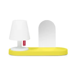 Fatboy Edison the Petit + Residence Étagère murale avec Edison the Petit, jaune,cm