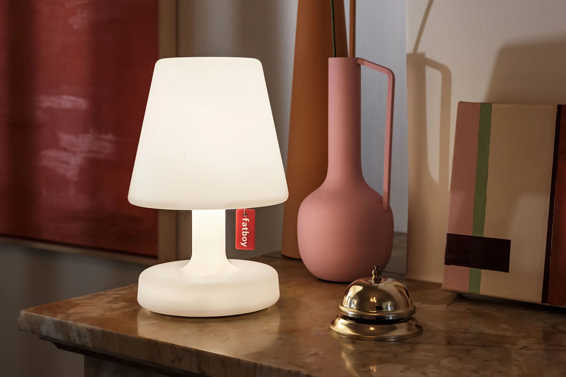 Fatboy Edison the Petit Lampe de table rechargeable, 16x16x25 cm