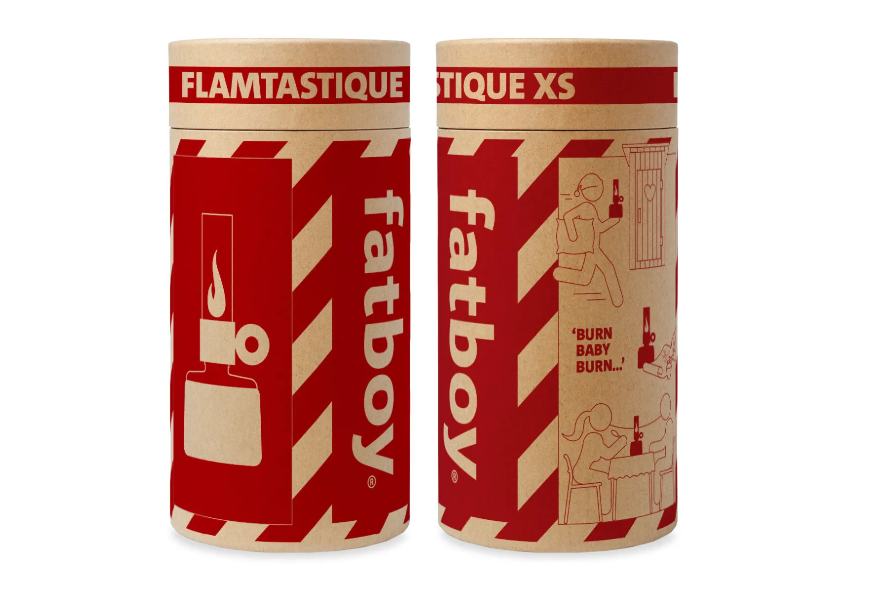 Fatboy Flamtastique XS Lampe à huile, violet, 10.5x22.5 cm