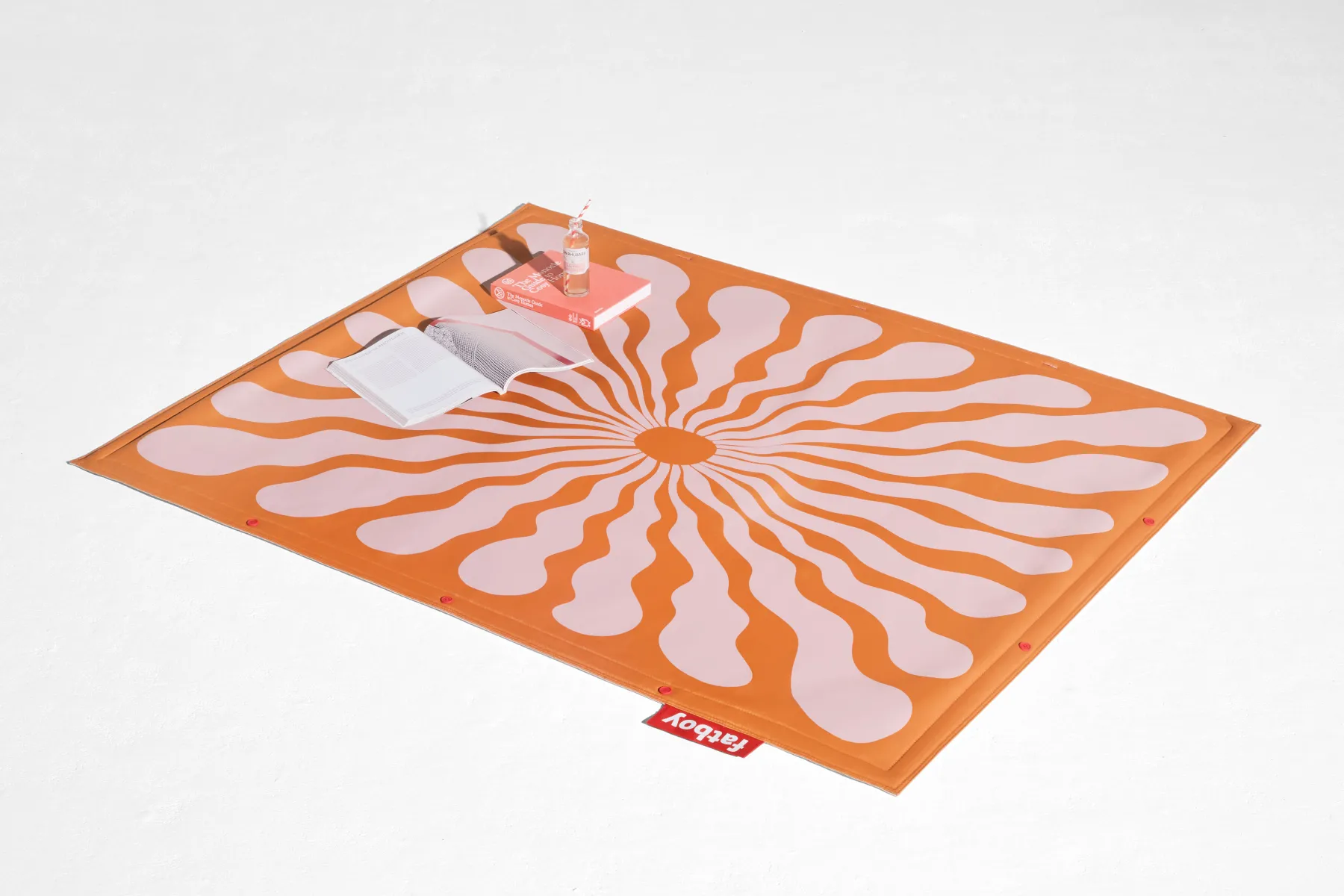 Fatboy Flying Carpet Tapis, orange, 180x140 cm