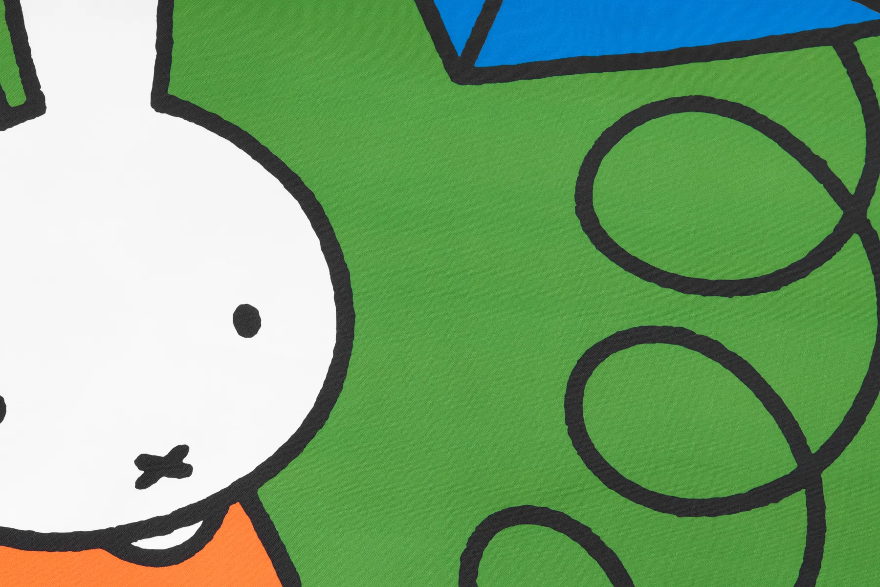 Fatboy Flying Carpet x Miffy Tapis de jeu Miffy, vert, 180x140 cm