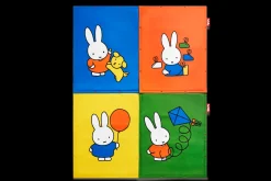 Fatboy Flying Carpet x Miffy Tapis de jeu Miffy, vert, 180x140 cm