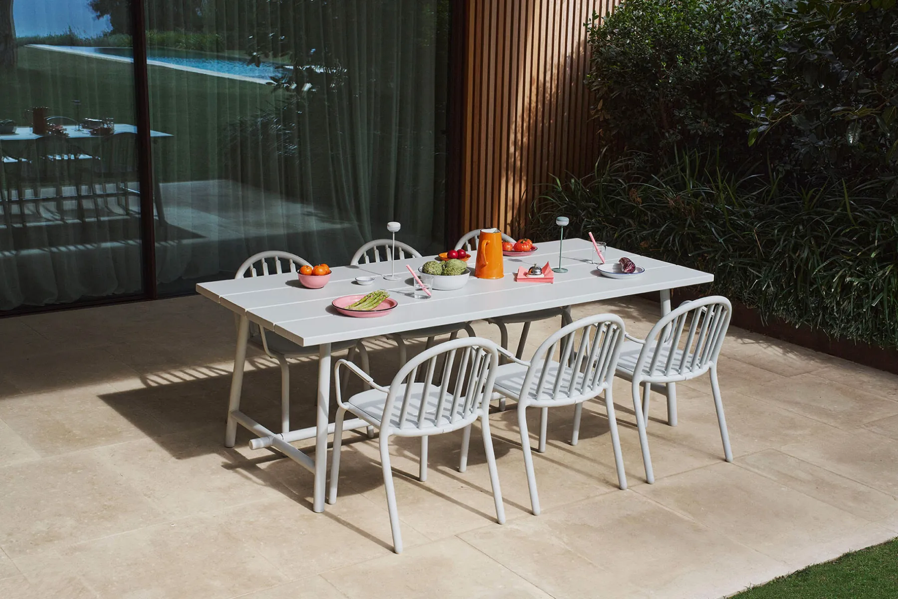 Fatboy Fred's Armchair Chaise de jardin avec accoudoirs, 60x59.5x80.5 cm