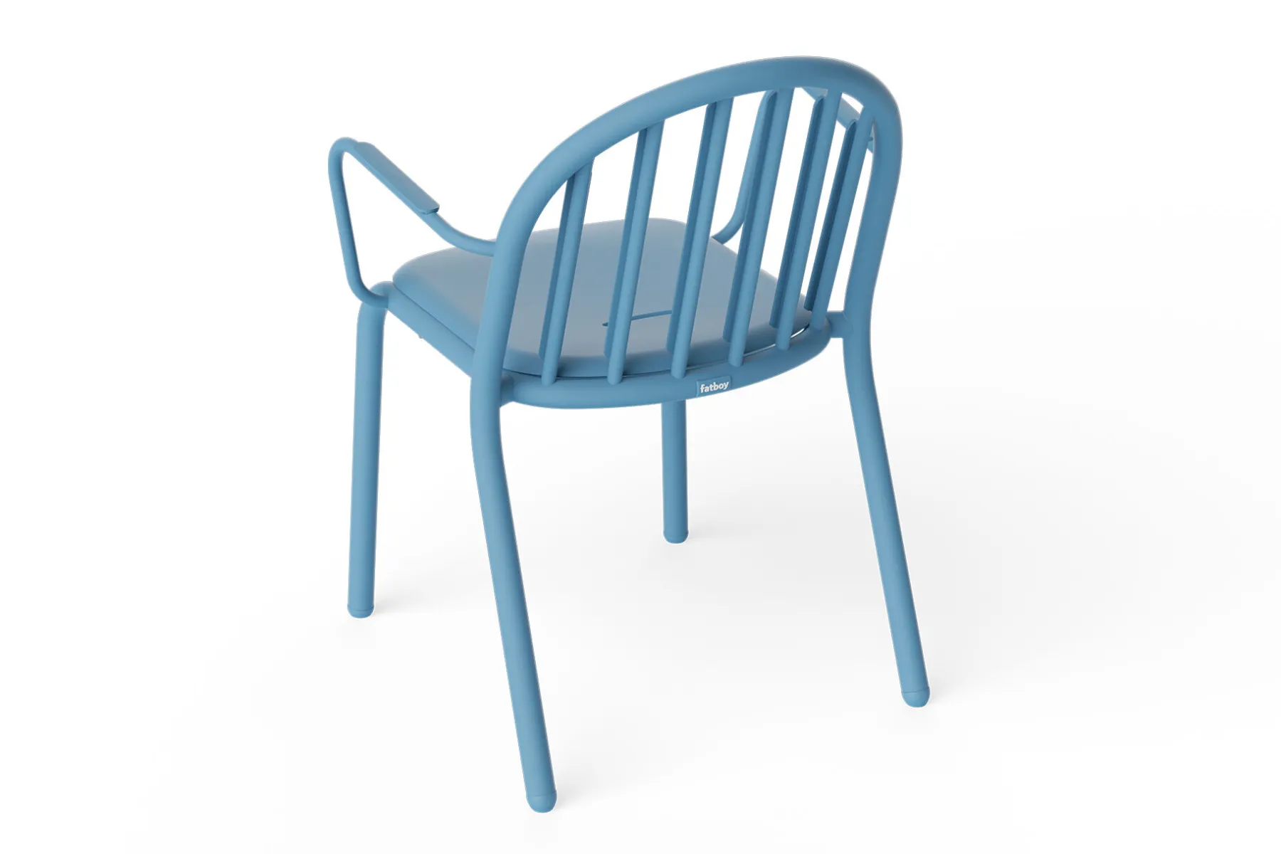 Fatboy Fred's Armchair Chaise de jardin avec accoudoirs, bleu, 60x59.5x80.5 cm