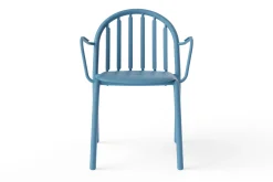 Fatboy Fred's Armchair Chaise de jardin avec accoudoirs, bleu, 60x59.5x80.5 cm