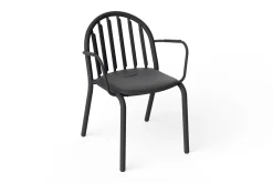 Fatboy Fred's Armchair Chaise de jardin avec accoudoirs, black, 60x59.5x80.5 cm