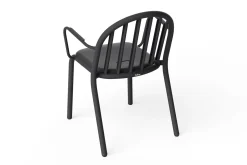 Fatboy Fred's Armchair Chaise de jardin avec accoudoirs, black, 60x59.5x80.5 cm