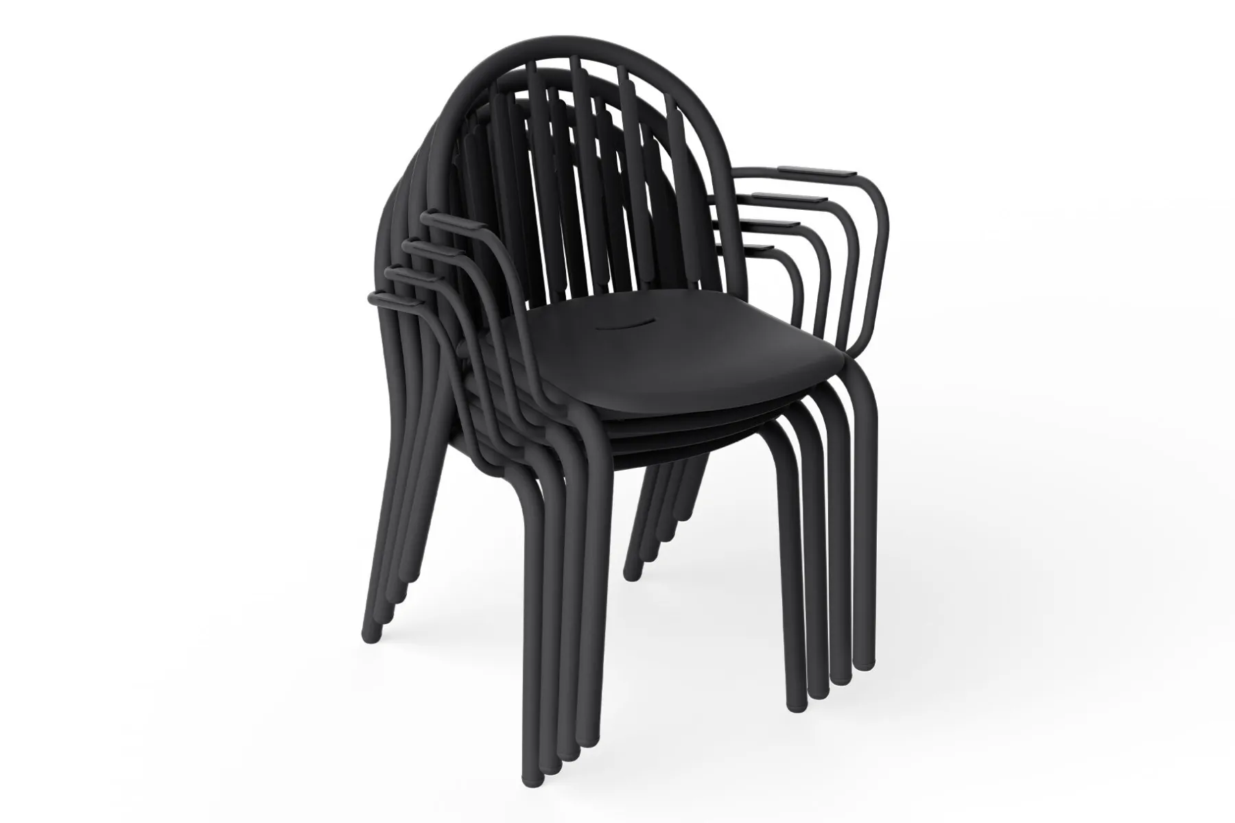 Fatboy Fred's Armchair Chaise de jardin avec accoudoirs, black, 60x59.5x80.5 cm