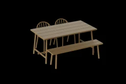 Fatboy Fred's Bench Banc de jardin, marron, 160x40x46.5 cm
