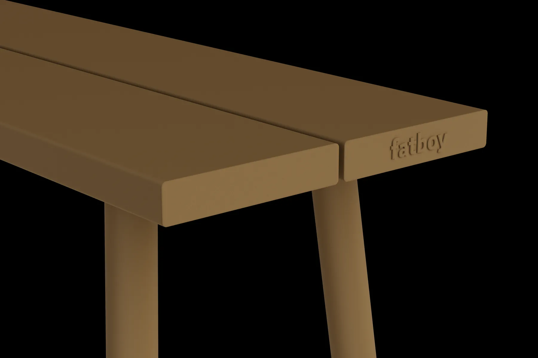 Fatboy Fred's Bench Banc de jardin, marron, 160x40x46.5 cm