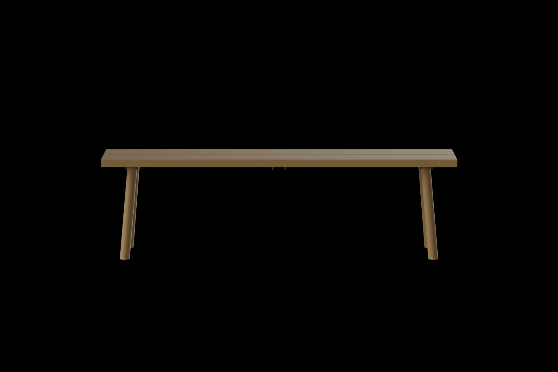 Fatboy Fred's Bench Banc de jardin, marron, 160x40x46.5 cm