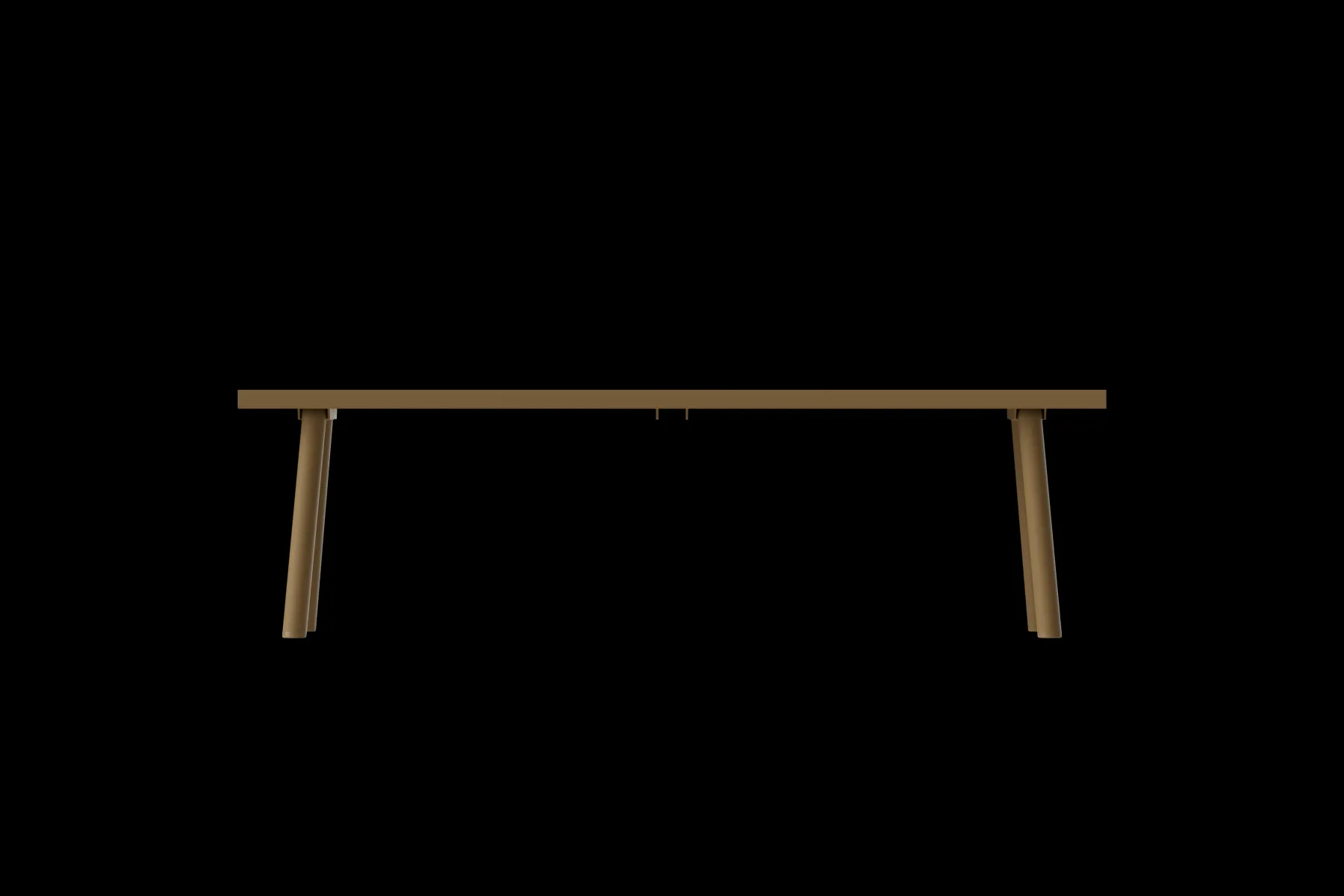 Fatboy Fred's Bench Banc de jardin, marron, 160x40x46.5 cm