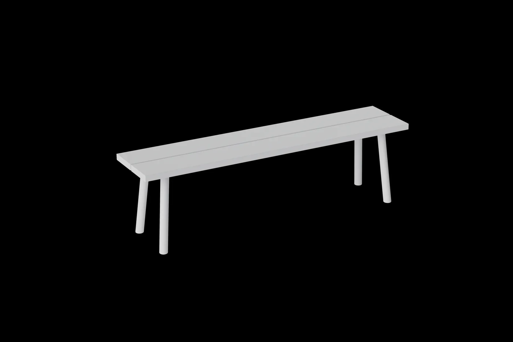 Fatboy Fred's Bench Banc de jardin, 160x40x46.5 cm